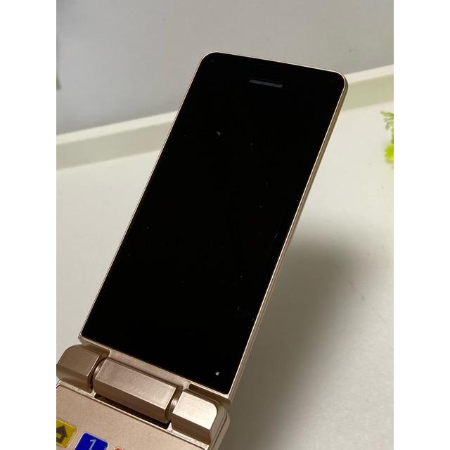 SIMフリー SoftBank かんたん携帯11 ゴールド☆ A207SH ガラホ ナノSIM対応 携帯電話 防水／防塵／耐衝撃 利用制限〇 A8799 | SHARP | 06