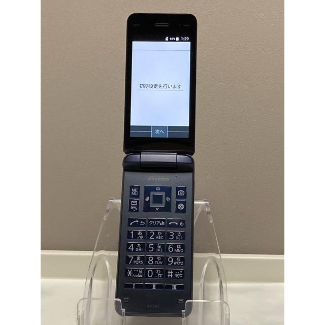 DIGNO docomo SIMフリー ケータイ ブラック KY-42C 防水 ガラホ