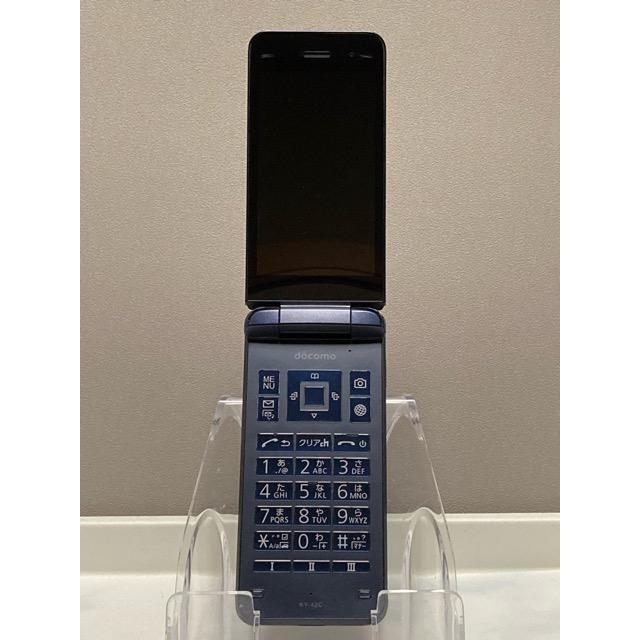 DIGNO docomo SIMフリー ケータイ ブラック KY-42C 防水 ガラホ 携帯