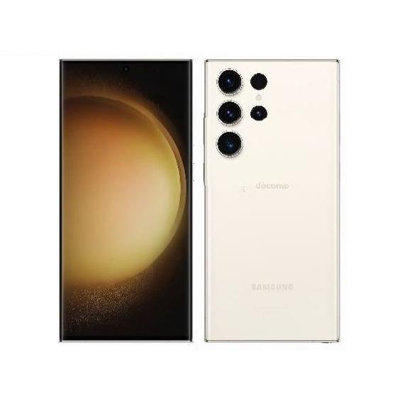 Samsung Galaxy S23 Ultra docomo クリーム① Galaxy S 新品同様 SIMフリー S23 Ultra SC-52D 256GB docomo