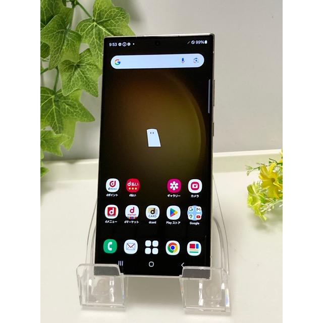 Galaxy S23 Ultra クリーム docomo版 Galaxy S23 Ultra 12GB/256GB クリーム SC-52D docomo版SIM