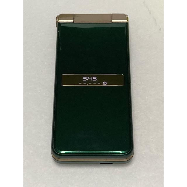 AQUOS K au SIMロック解除済☆ SHF34 [ロイヤルグリーン] 1800mAh