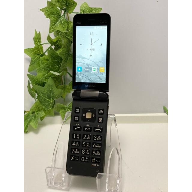 KYOCERA（京セラ） 美品 GRATINA au KYF39 4G SIMフリー ケータイ