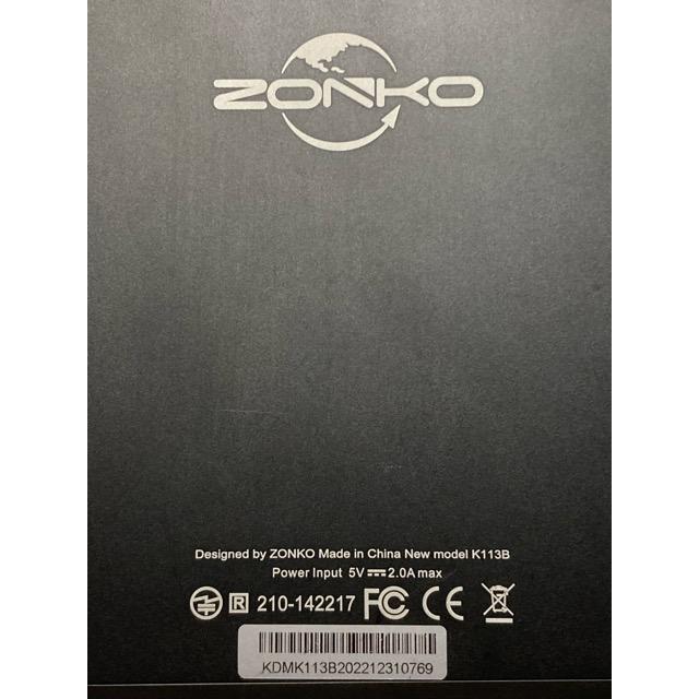 タブレット（メーカー ZONKO）K113 10インチ 4コア 4GB 64GB Android11