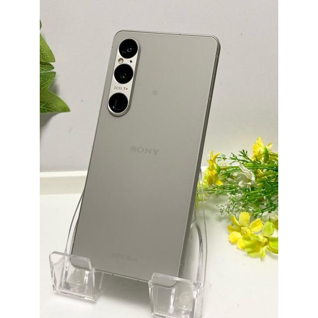 SIMフリー SO-51E SONY Xperia 1 VI プラチナシルバー Xperia 1 VI 新品同様 SO-51E プラチナシルバー☆ [ROM 256GB RAM 12GB