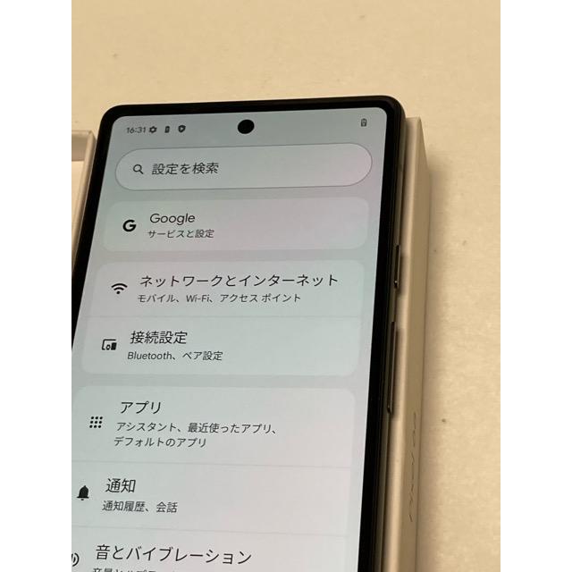 Google Pixel Pixel6a 128GB [Sage セージ] au SIMフリー 【android 16