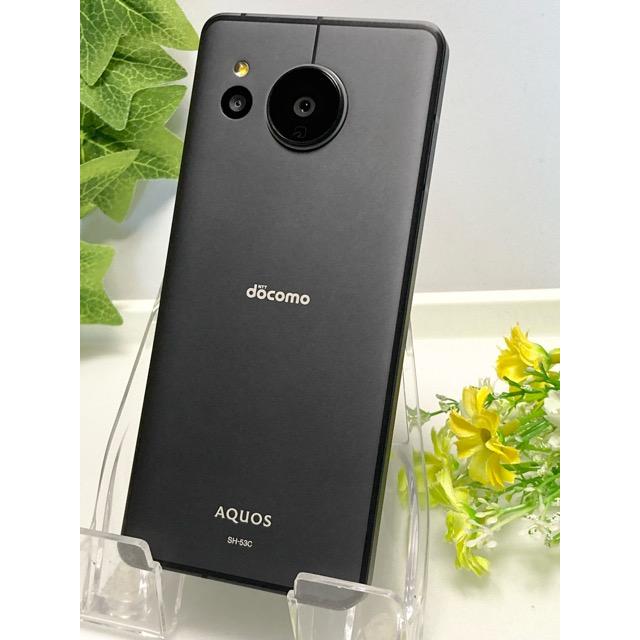 AQUOS sense sense7 SH-53C ブラック☆ docomo SIMフリー ROM 128GB