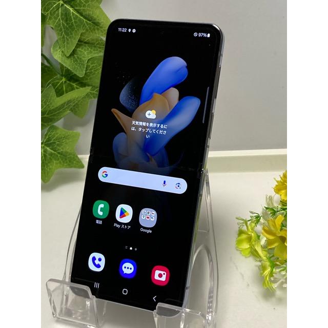 Galaxy Z SIMフリー☆ 韓国版 Flip 4 5G SM-F721N パープル ○512GB