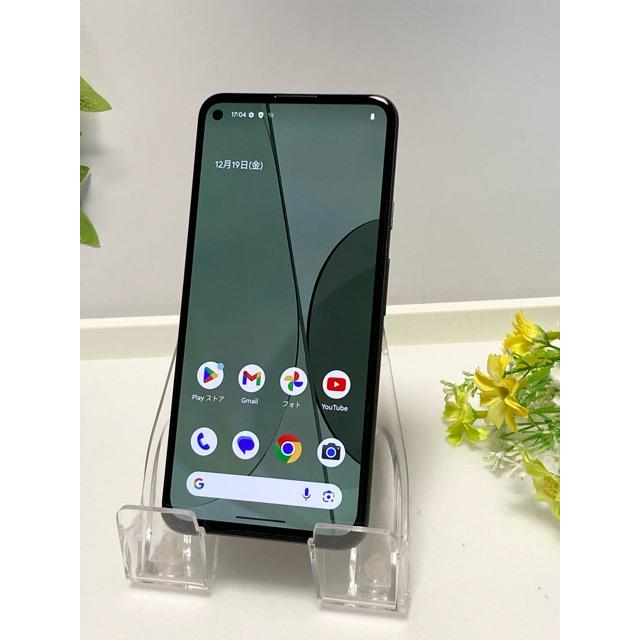 Google Pixel 美品 SIMフリー 5a 128GB モーストリーブラック