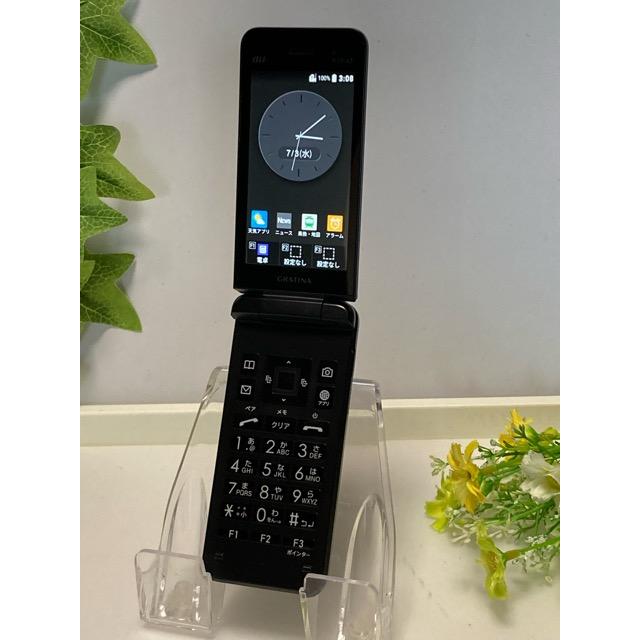 KYOCERA（京セラ） 中古 au by KDDI GRATINA KYF42 ブラック ☆SIM
