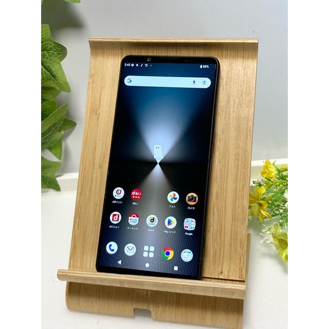 液晶美品 Sony Xperia 1 VI SO-51E ブラックSIMフリー Xperia 1 VI 液晶美品 SO-51E ブラック☆ [ROM 256GB RAM 12GB] docomo