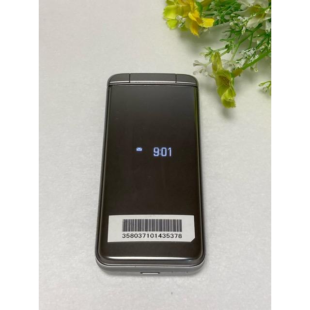 【使用少 美品☆】 SIMフリー DIGNO ケータイ3 NP902KC シルバー 京セラ softbank ケータイ 携帯電話 （nano SIM 4G通信） A9213 | DIGNO | 01