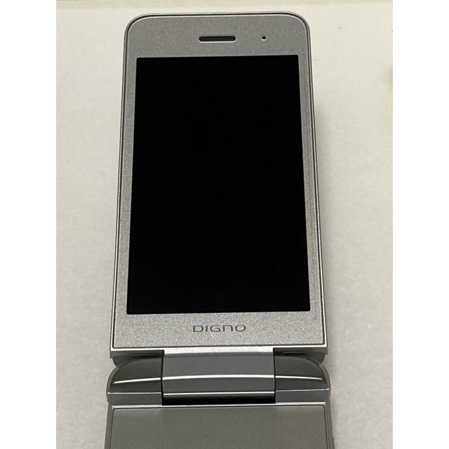 【使用少 美品☆】 SIMフリー DIGNO ケータイ3 NP902KC シルバー 京セラ softbank ケータイ 携帯電話 （nano SIM 4G通信） A9213 | DIGNO | 06