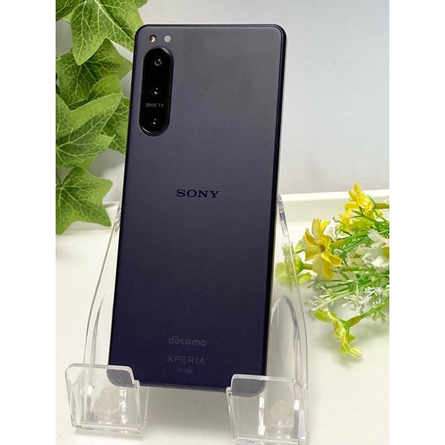 液晶美品 Xperia 5 IV SO-54C SIMフリー docomo [パープル] ROM 128GB RAM 8GB バッテリー良好★ スマホ本体 送料無料 A9230 | Xperia 5 IV