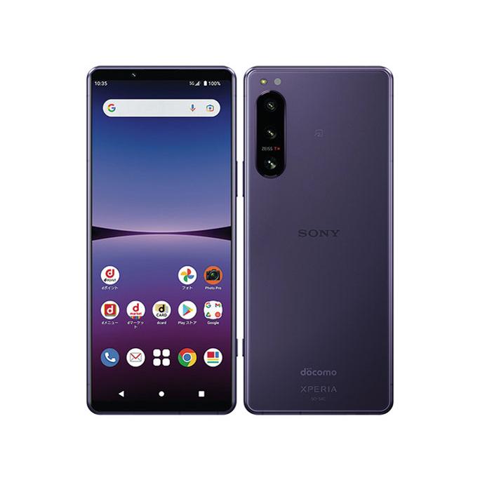 液晶美品 Xperia 5 IV SO-54C SIMフリー docomo [パープル] ROM 128GB RAM 8GB バッテリー良好★ スマホ本体 送料無料 A9230 | Xperia 5 IV | 10