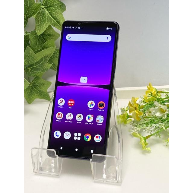 液晶美品 Xperia 5 IV SO-54C SIMフリー docomo [パープル] ROM 128GB RAM 8GB バッテリー良好★ スマホ本体 送料無料 A9230 | Xperia 5 IV | 01