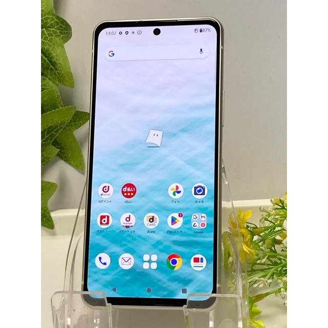 液晶キレイ☆ arrows N F-51C SIMフリー docomo ROM 128GB RAM 8GB [フォグホワイト] バッテリー良好 スマホ本体 A9248 | arrows