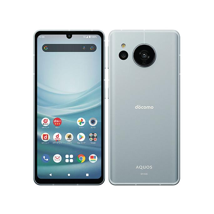AQUOS sense7 SH-53C ブルー☆ docomo SIMフリー ROM 128GB RAM 6GB★ nanoSIM/eSIM スマホ本体 バッテリー良好 A9258 | AQUOS sense | 08