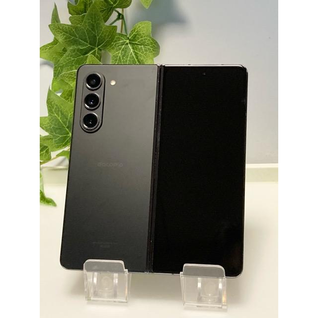 Galaxy Z Samsung Fold5 SC-55D ドコモ [ファントムブラック] SIM