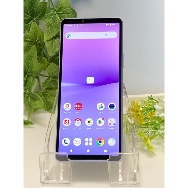 Xperia 10 V SO-52D SIMフリー docomo [ラベンダー] ROM 128GB RAM 6GB
