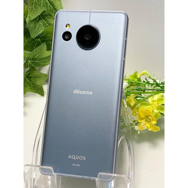AQUOS sense sense7 SH-53C ブルー☆ docomo SIMフリー ROM 128GB RAM