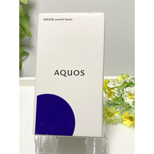 AQUOS sense 【新品未使用】AQUOS sense3 basic SHV48 au SIMフリー 