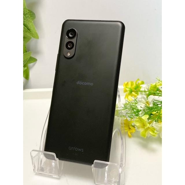 液晶美品☆ arrows N F-51C SIMフリー docomo ROM 128GB RAM 8GB [フォレストブラック] バッテリー良好 スマホ本体 A9303 | arrows