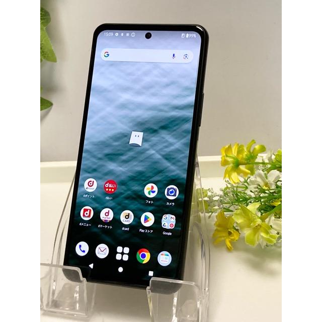 液晶美品☆ arrows N F-51C SIMフリー docomo ROM 128GB RAM 8GB [フォレストブラック] バッテリー良好 スマホ本体 A9303 | arrows | 01