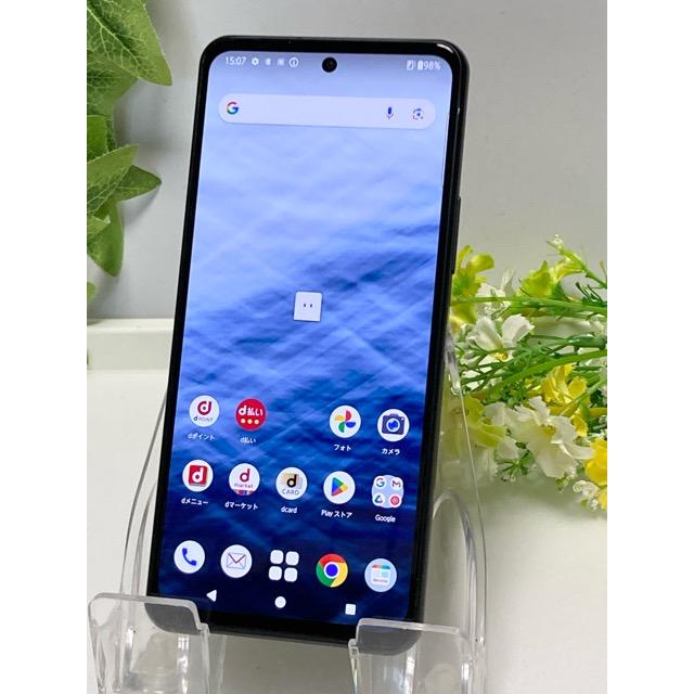 液晶美品☆ arrows N F-51C SIMフリー docomo ROM 128GB RAM 8GB [ブラッシュネイビー] バッテリー良好 スマホ本体 A9305 | arrows | 01