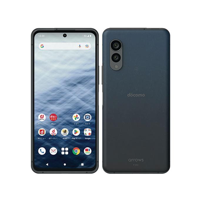 液晶美品☆ arrows N F-51C SIMフリー docomo ROM 128GB RAM 8GB [ブラッシュネイビー] バッテリー良好 スマホ本体 A9305 | arrows | 08