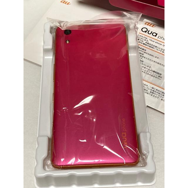 新品未使用 au SIMフリー☆ Qua phone QZ KYV44 [カシスピンク] ROM 32GB RAM 3GB 5インチ 送料無料 A9312 | Qua phone | 02