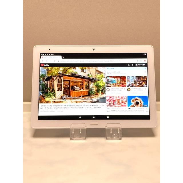 dtab 【訳あり】docomo d-41A SHARP Androidタブレット ホワイト☆ SIM