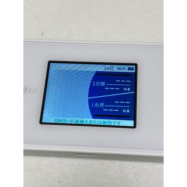 NEC Speed Wi-Fi 5G X11 KDDI WiMAX NAR01 au 判定〇 送料無料 ☆軽量ハンドフィットなボディ☆ A9340 | NEC | 03