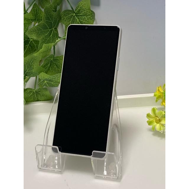 Xperia 美品 au 10 III SOG04 ホワイト 128 RAM 6G SIMフリー SONY