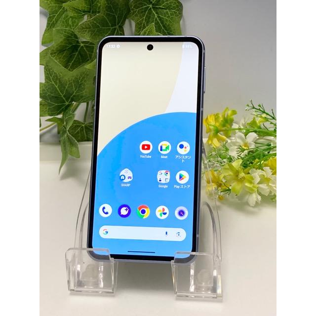 さ*ん様 美品　AQUOS sense9 ブルー AQUOS sense 展示品 au SIMフリー SHARP sense9 SHG14 128GB ブルー