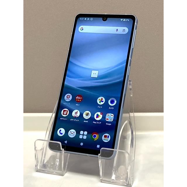 AQUOS sense7 SH-53C ブルー☆ docomo SIMフリー ROM 128GB RAM 6GB★ nanoSIM/eSIM スマホ本体 バッテリー良好 A9358 | AQUOS sense | 01