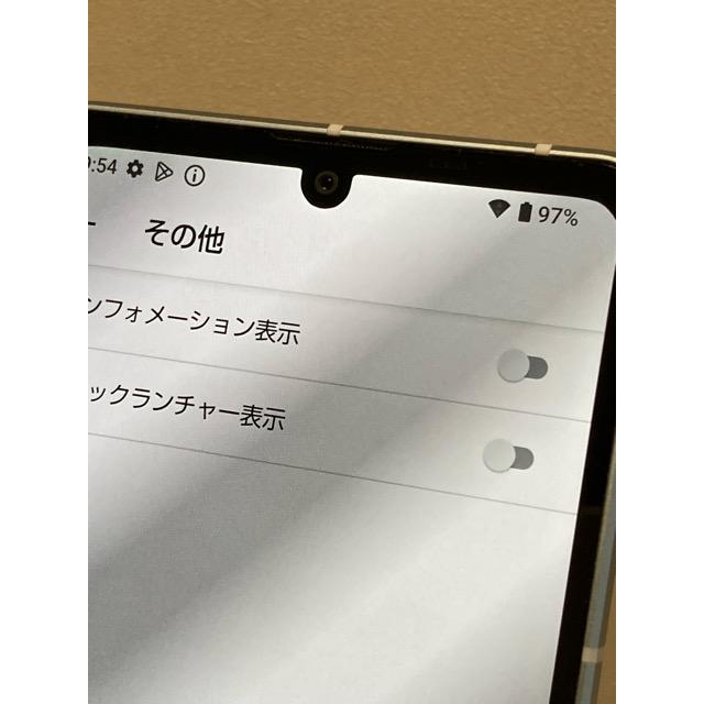 AQUOS sense7 SH-53C ブルー☆ docomo SIMフリー ROM 128GB RAM 6GB★ nanoSIM/eSIM スマホ本体 バッテリー良好 A9358 | AQUOS sense | 07