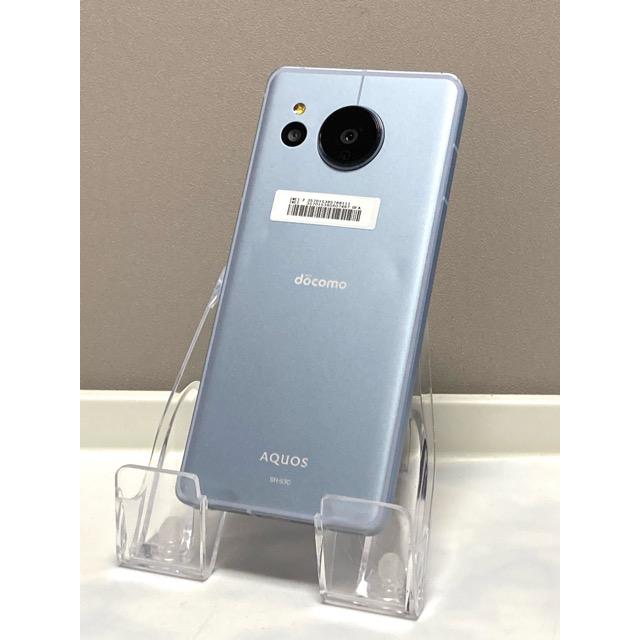 AQUOS sense7 SH-53C ブルー☆ docomo SIMフリー ROM 128GB RAM 6GB★ nanoSIM/eSIM スマホ本体 バッテリー良好 A9359 | AQUOS sense
