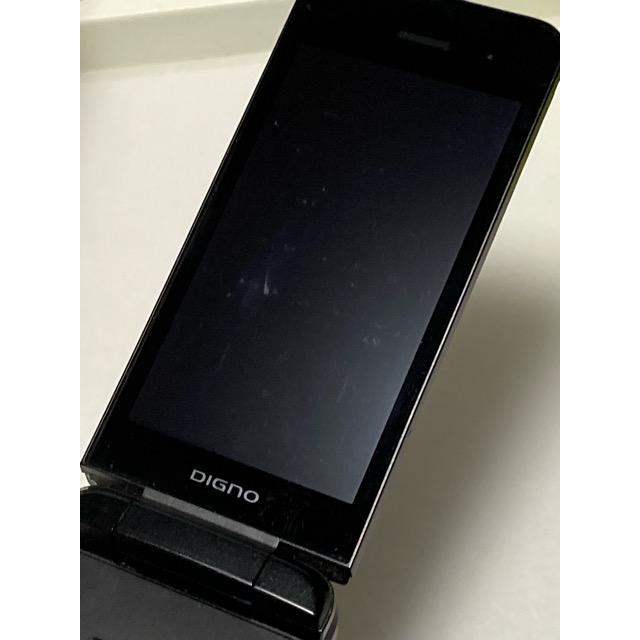 DIGNO SIMフリー ケータイ3 902KC 京セラ ブラック 4G ガラホ ガラケー