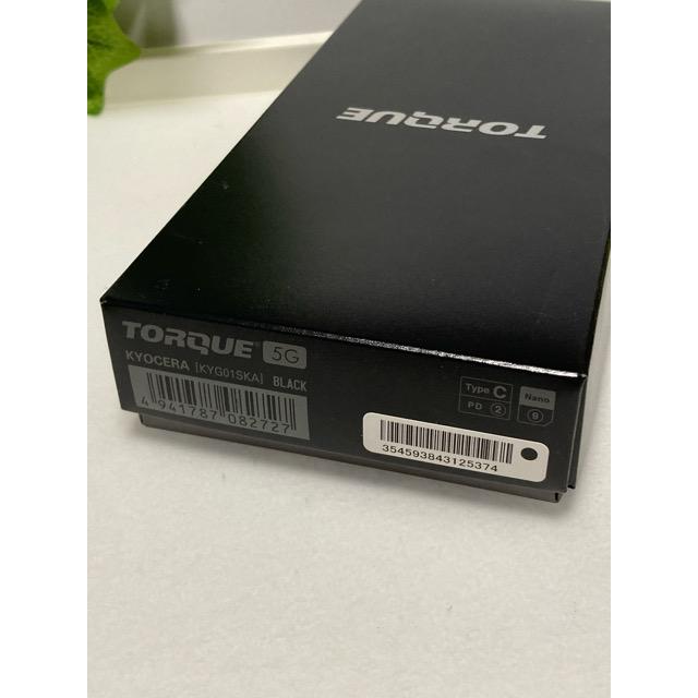 TORQUE 【新品未使用品】TORQUE 5G KYG01 au simロック解除品 SIM