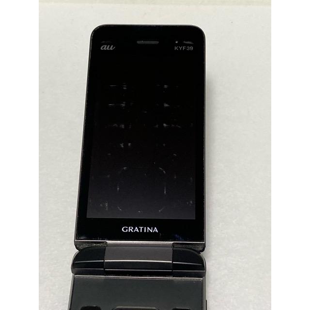 KYOCERA（京セラ） GRATINA au KYF39 ブラック☆ 4G SIMフリー