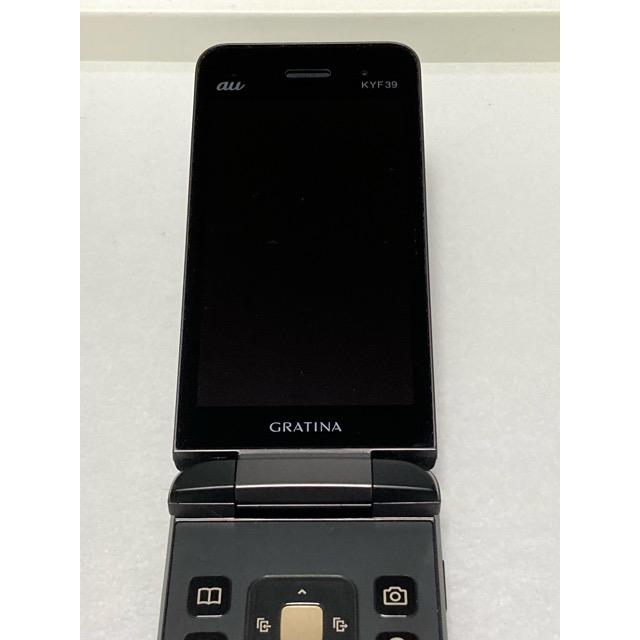 GRATINA au KYF39 ブラック★ 4G 京セラ SIMフリー ケータイ ガラケー ガラホ 携帯電話 VoLTE povo  A9484 | KYOCERA | 05