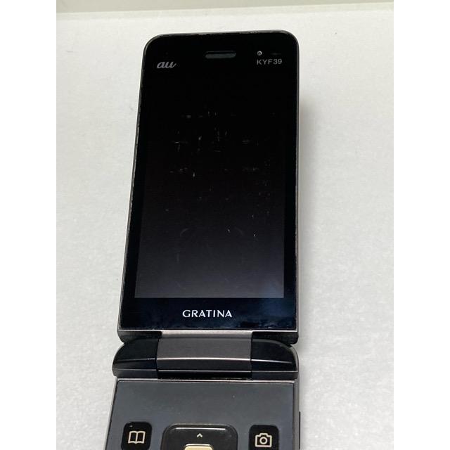 KYOCERA（京セラ） GRATINA au KYF39 ブラック☆ 4G SIMフリー