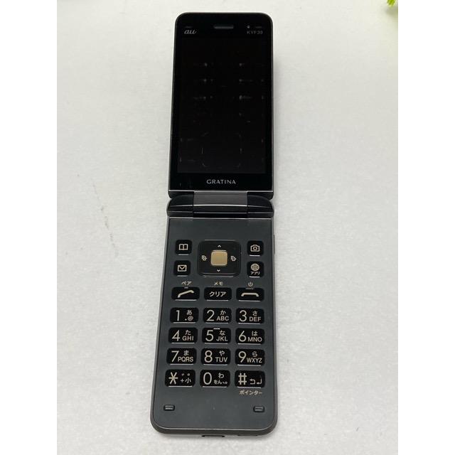 KYOCERA（京セラ） GRATINA au KYF39 ブラック☆ 4G SIMフリー