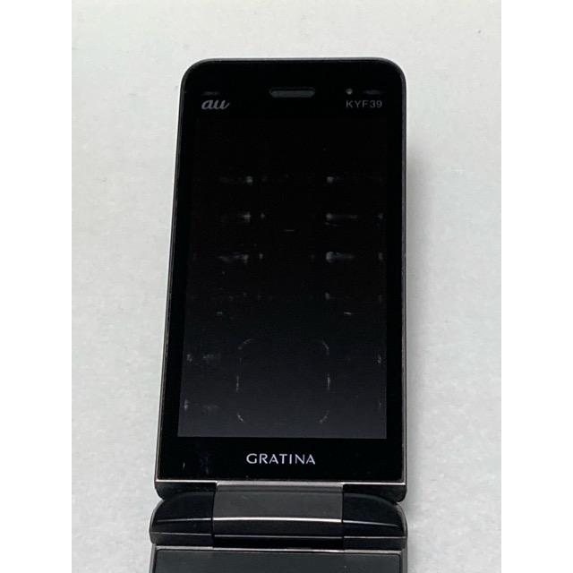 au KYF39 GRATINA 本体ブラック KYOCERA（京セラ） GRATINA au KYF39 ブラック☆ 4G SIMフリー