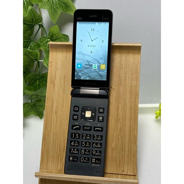 KYOCERA（京セラ） GRATINA au KYF39 ブラック☆ 4G SIMフリー