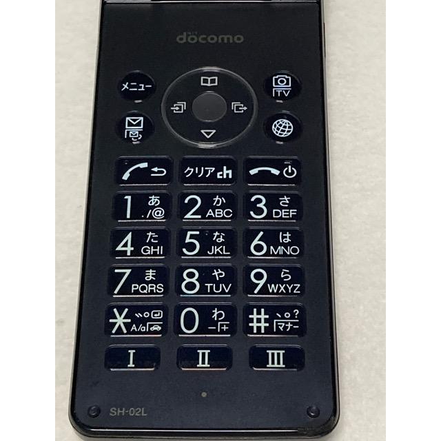 AQUOS ケータイ ドコモ【Simロック解除済み】AQUOS SH-02L ブラック