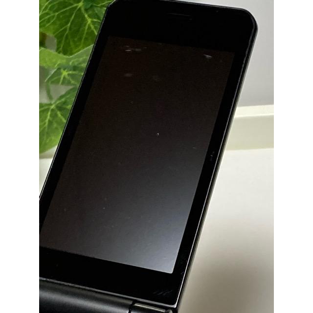 arrows ドコモ SIMフリー ケータイ F-03L ブラック☆ 4G ガラホ 初期化
