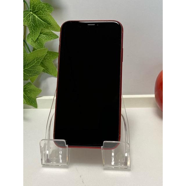 iPhone Apple XR 64GB MT062J/A レッド アップル au SIMロック解除済 