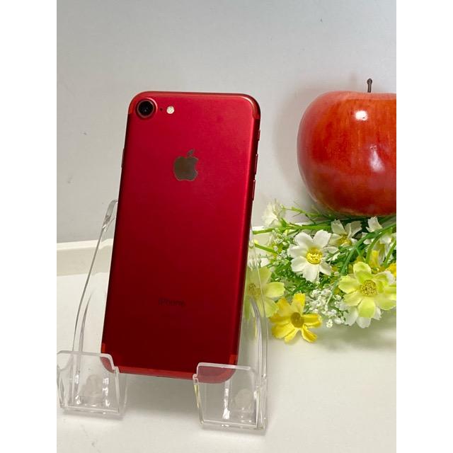 iPhone 7 美品 SIMフリー docomo iPhone7 128GB レッド MPRX2J/A 〇 
